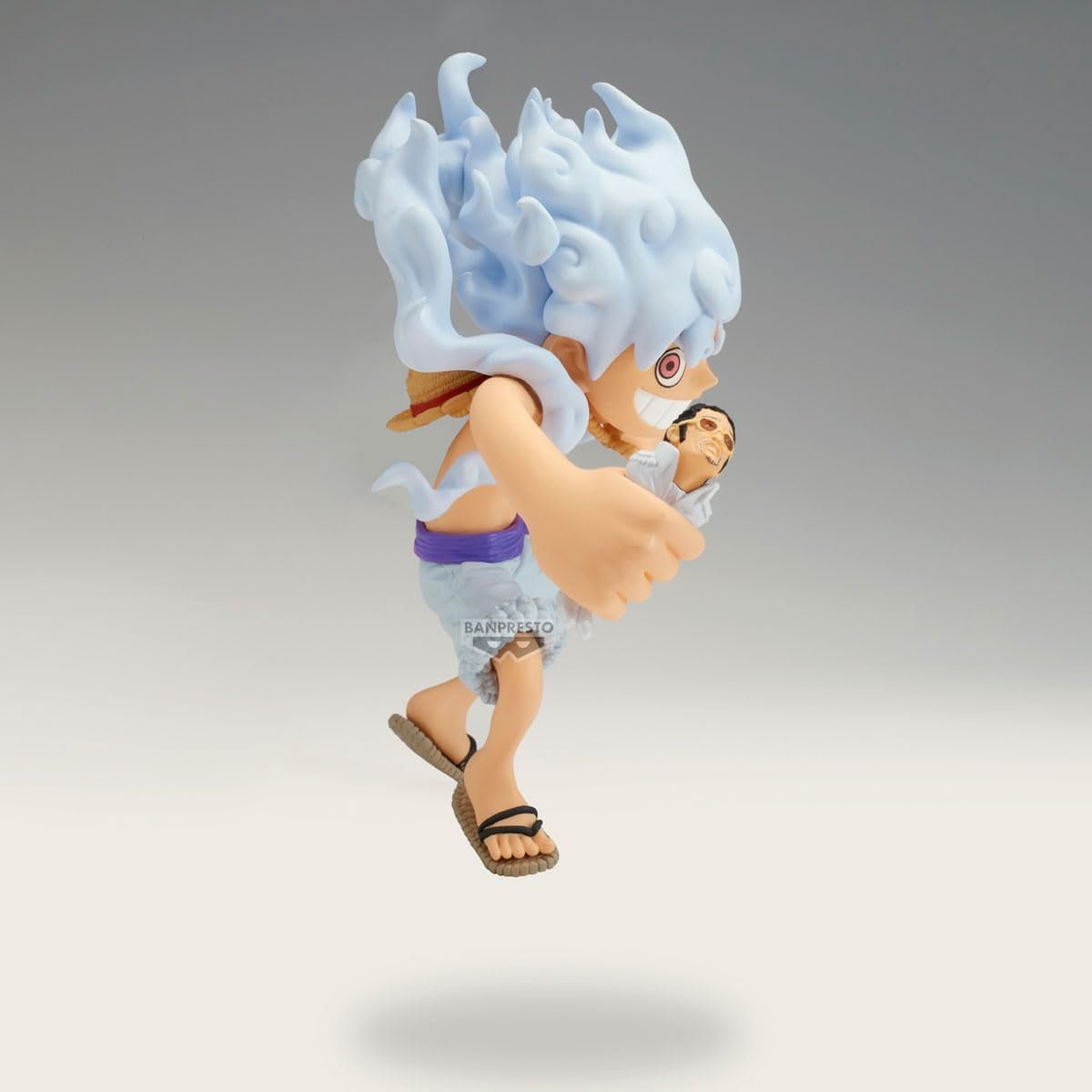 One Piece WCF Mega World Collectable Figure – Monkey D. Luffy Gear 5 VS Borsalino (Kizaru) - Imagen 5
